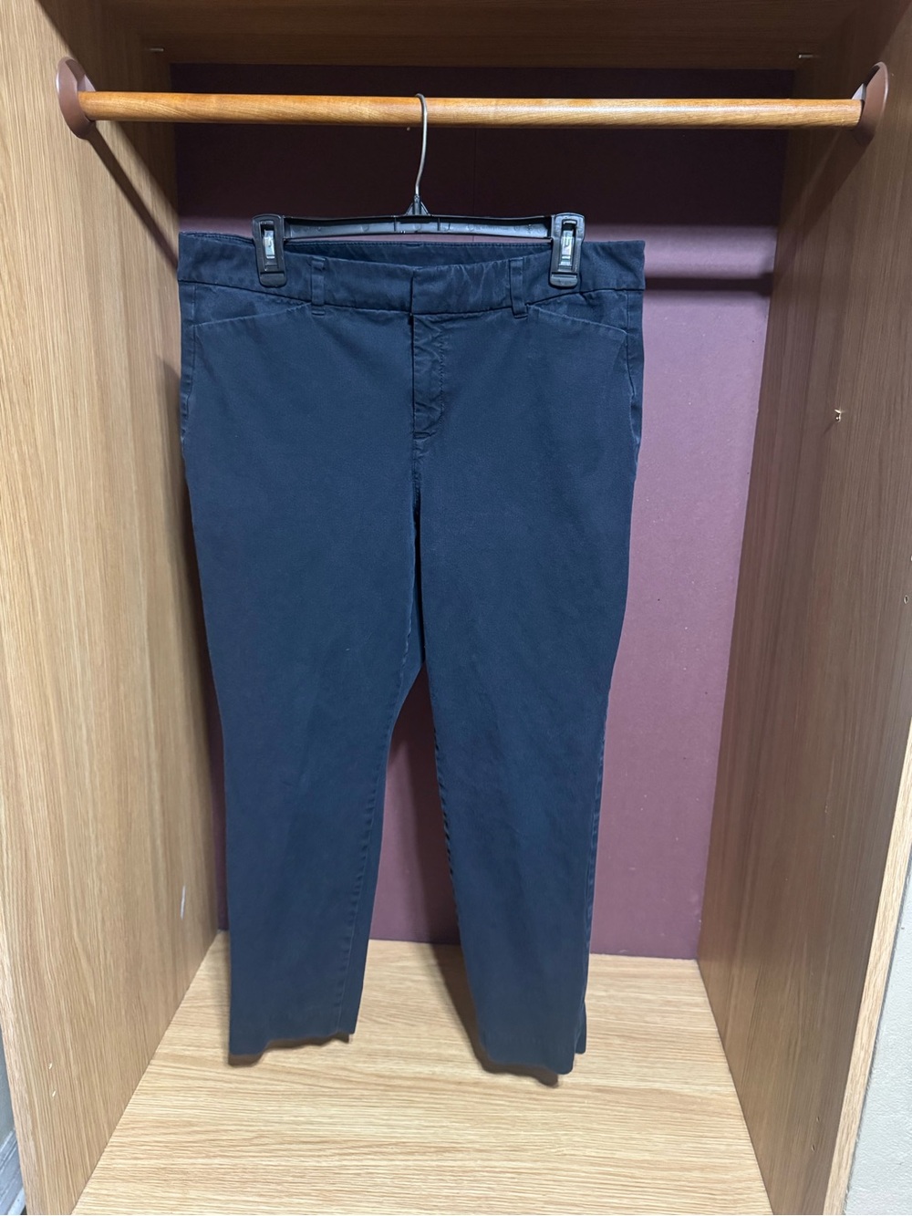 Old Navy High Rise Pixie Skinny Pants Size 14 Black Stretch Work Pants